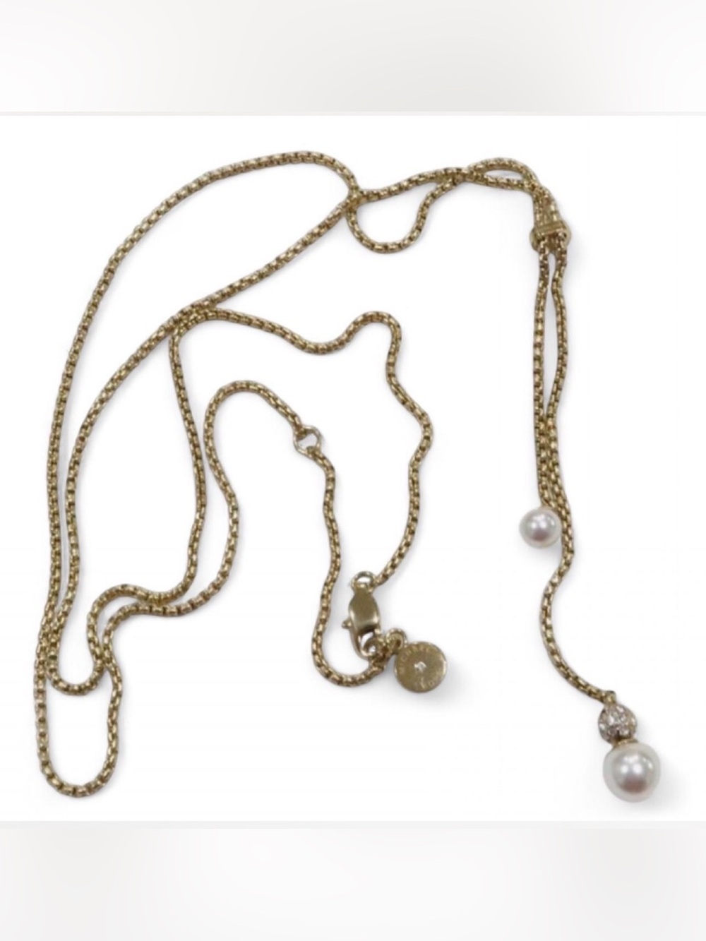 Gold Pearl Accent Women's Necklace - Michael Kors